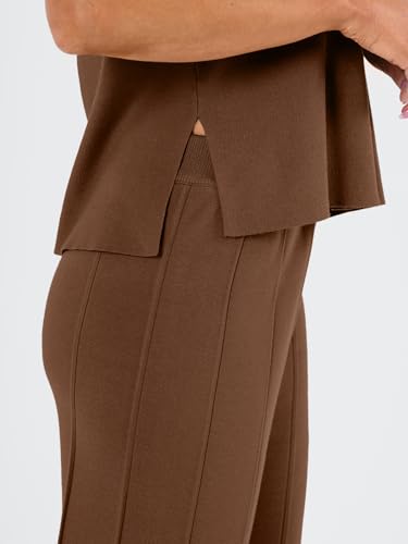 LILLUSORY 2 Piece Outfits for Women Lounge Matching Set Two Piece Knit Tracksuit Sweatsuits Top & Pants Co-Ords Habits affär