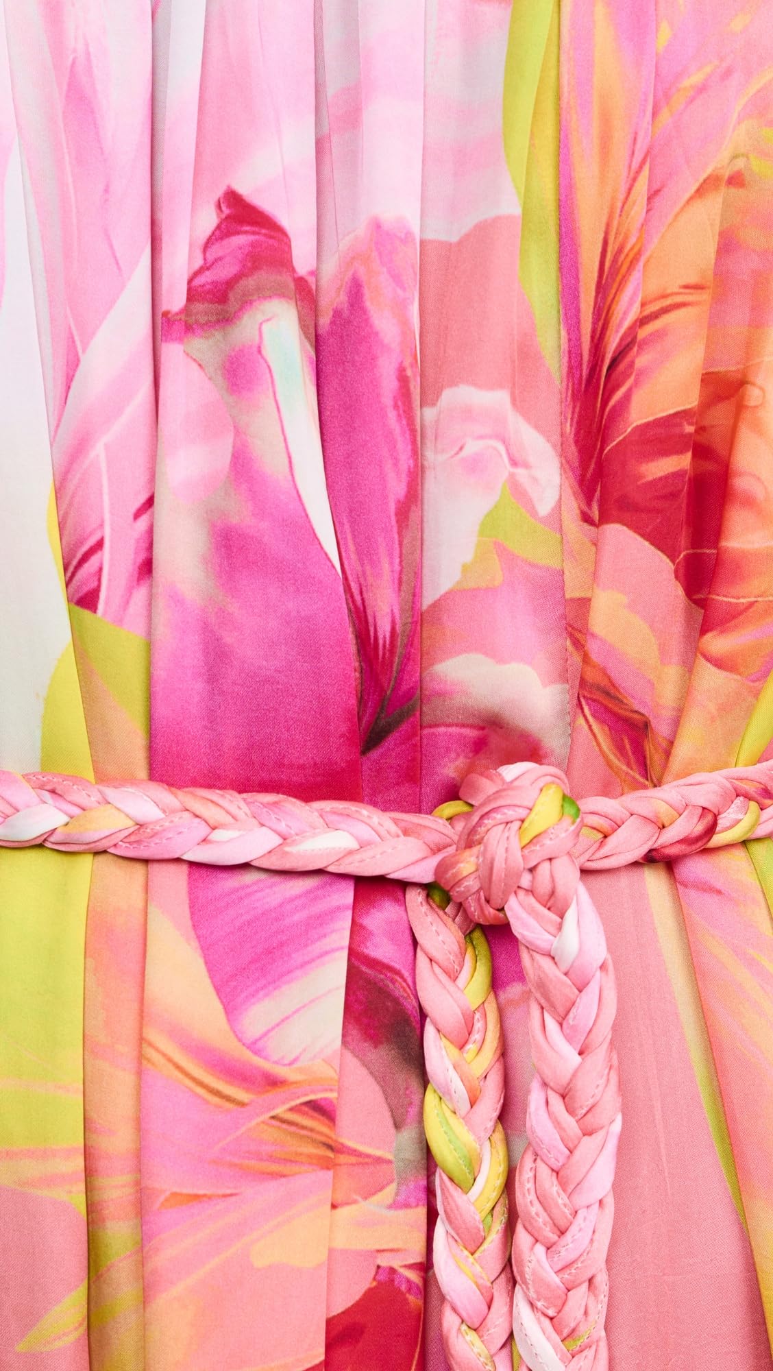 Women's Long Dress with Braided Belt Dresses Habits affär