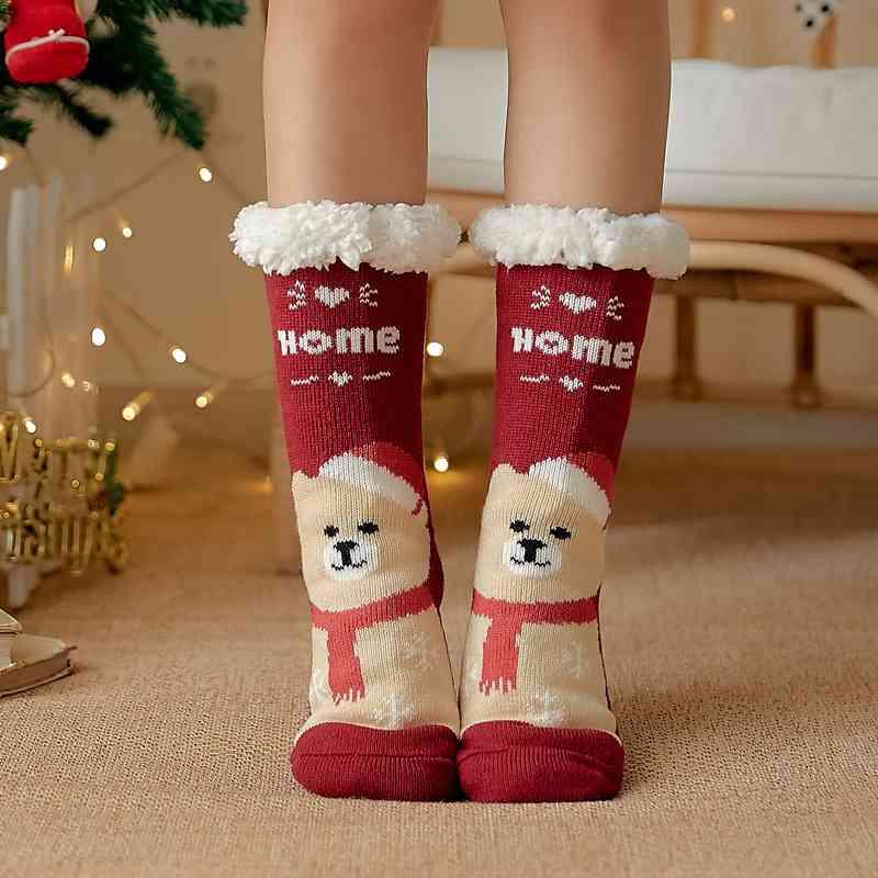 Cozy Christmas Socks Socks Trend Style G One Size