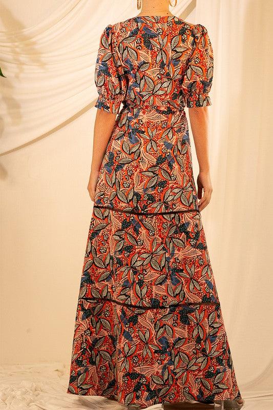 Printed Tassel Maxi Dress Dresses MULLA