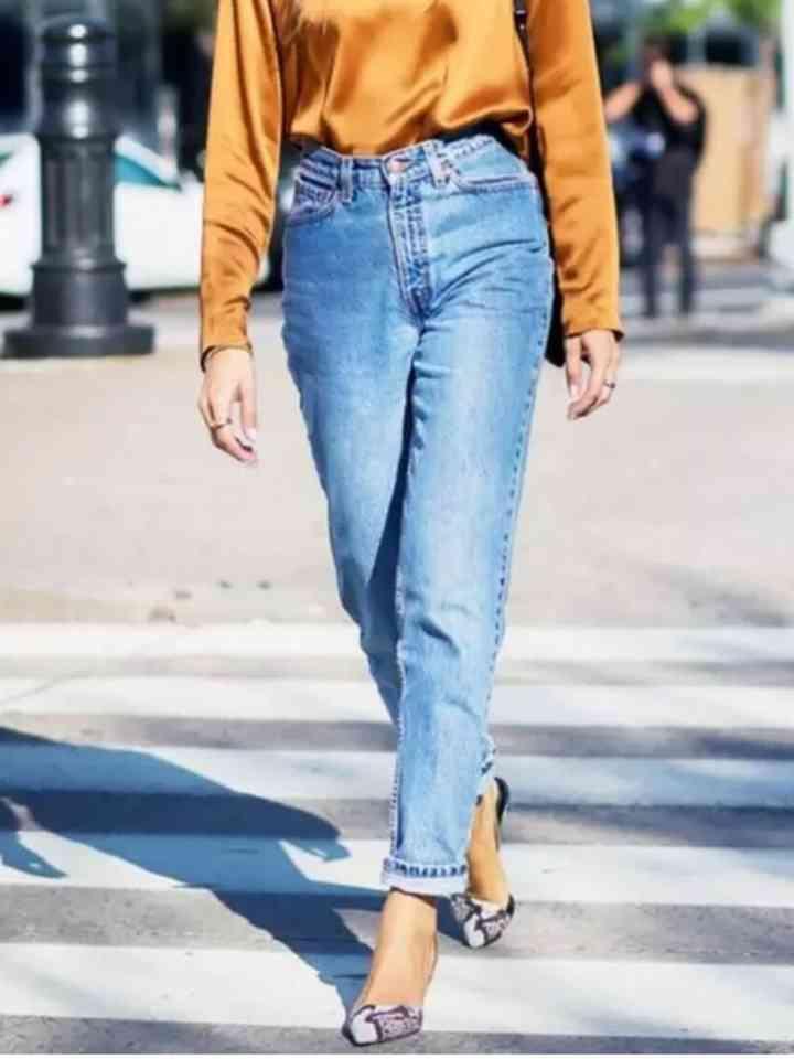 Button-up Cropped Jeans Jeans Trend