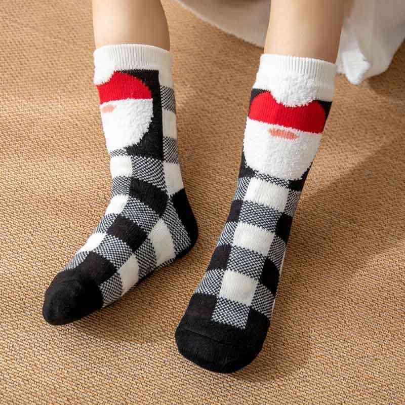 Cozy Christmas Socks Socks Trend Style B One Size