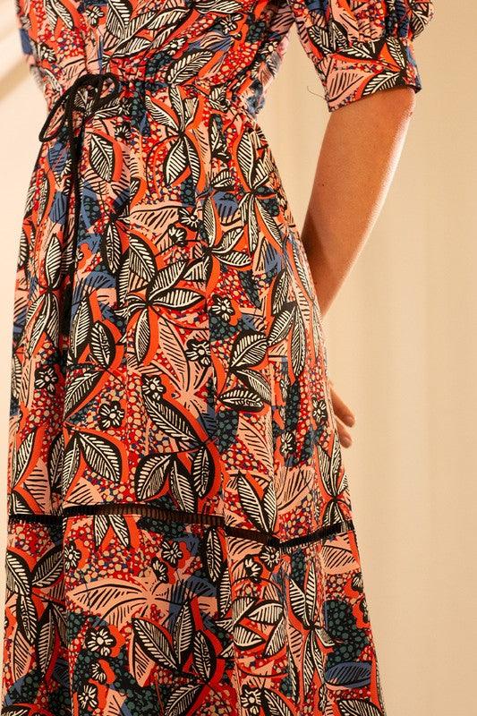 Printed Tassel Maxi Dress Dresses MULLA