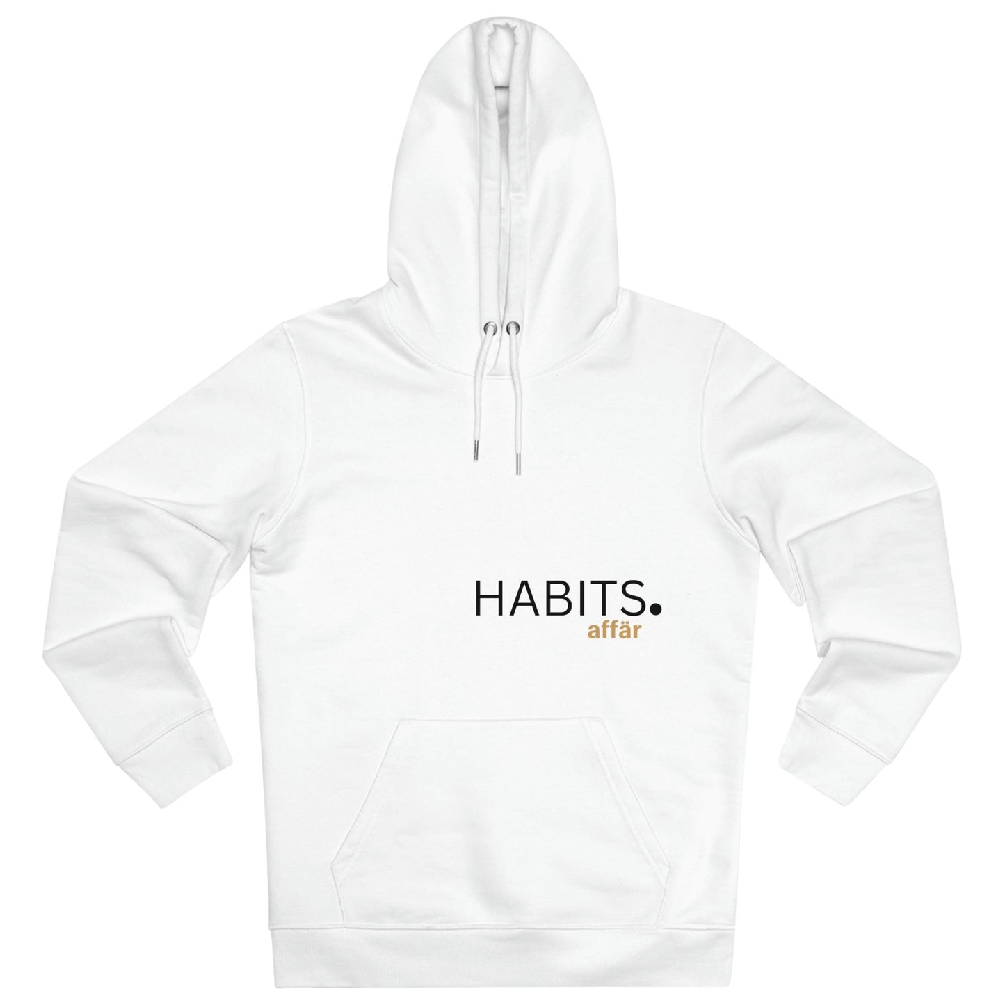 Habits affär Unisex Cruiser Hoodie Hoodie Habits affär White XS