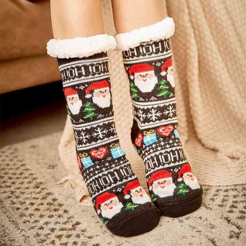 Cozy Christmas Socks Socks Trend Style H One Size