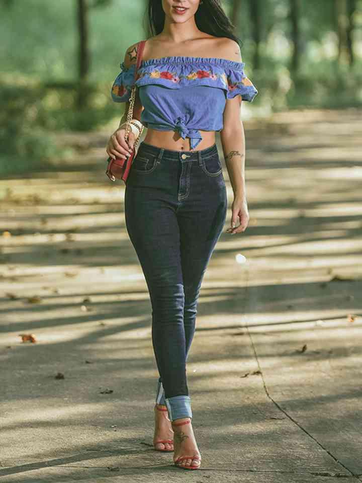 Skinny Jeans with Pockets Jeans Trend