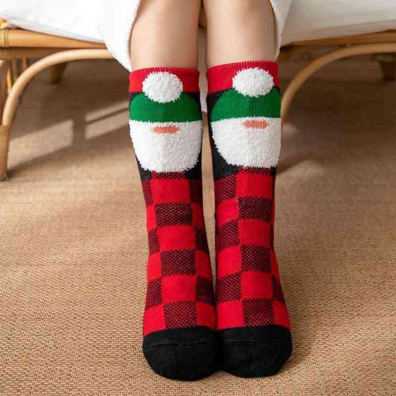 Cozy Christmas Socks Socks Trend Style A One Size