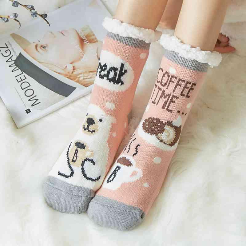 Cozy Christmas Socks Socks Trend Style E One Size