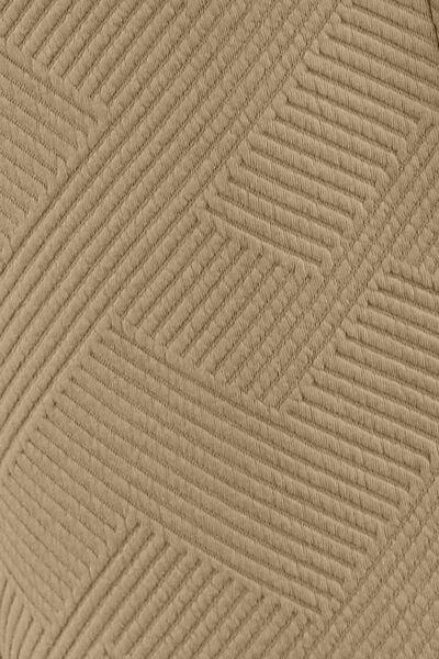 Texture Short Sleeve Top and Pant Set Pant Set Trend