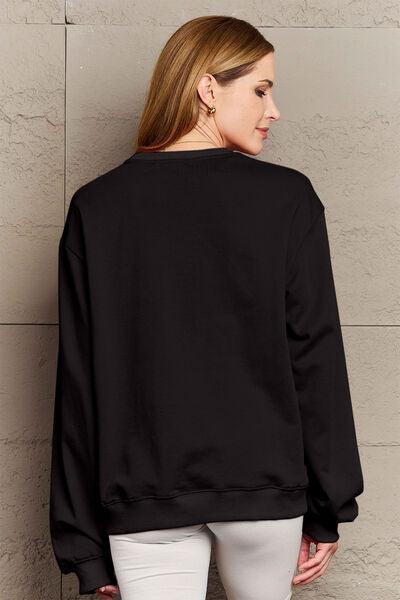 Simply Love CIAO Sweatshirt Sweatshirts Trendsi