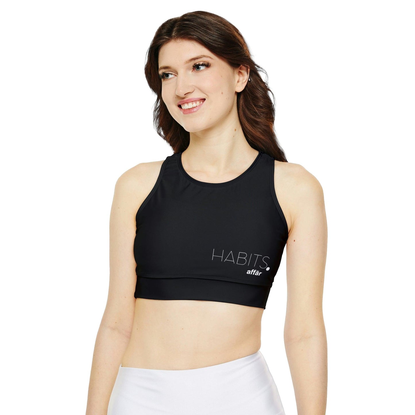 Habits affär Sports Bra - Black - Fully Lined Activewear Habits affär