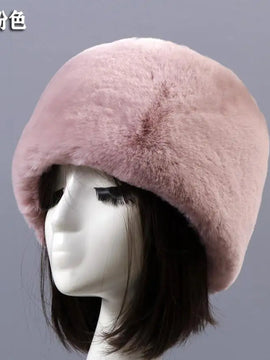 Faux Fur Leopard Russian Hat