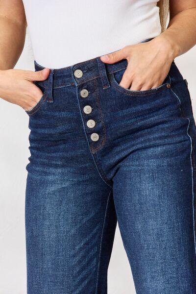 Button-Fly Straight Jeans Jeans Trend   