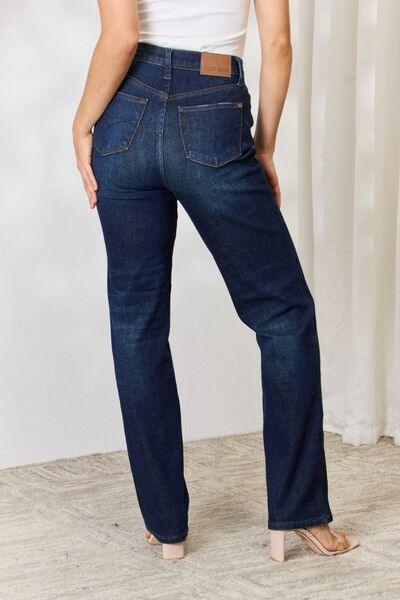 Button-Fly Straight Jeans Jeans Trend   