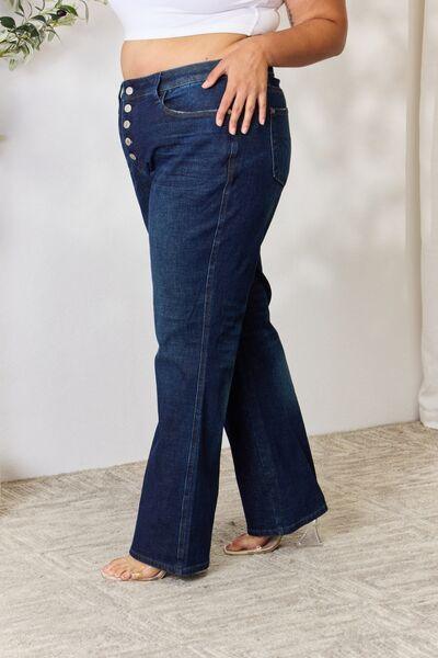 Button-Fly Straight Jeans Jeans Trend   